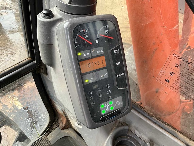 2007 hitachi zx130w mobiele graafmachine - afbeelding 16 van  33