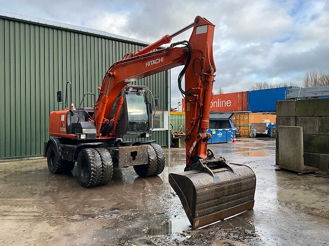 2007 hitachi zx130w mobiele graafmachine - afbeelding 12 van  33