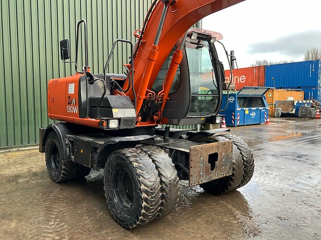 2007 hitachi zx130w mobiele graafmachine - afbeelding 30 van  33