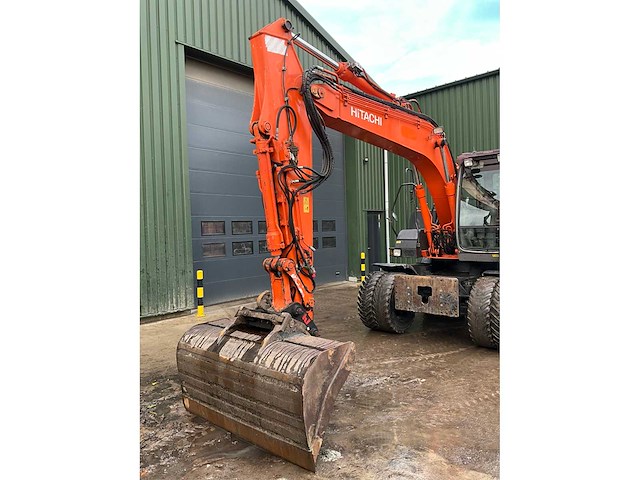 2007 hitachi zx130w mobiele graafmachine - afbeelding 31 van  33