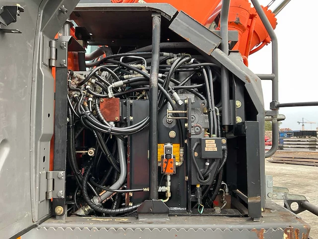 2007 hitachi zx190w-3 banden graafmachine - afbeelding 7 van  25