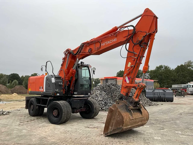 2007 hitachi zx190w-3 banden graafmachine - afbeelding 19 van  25