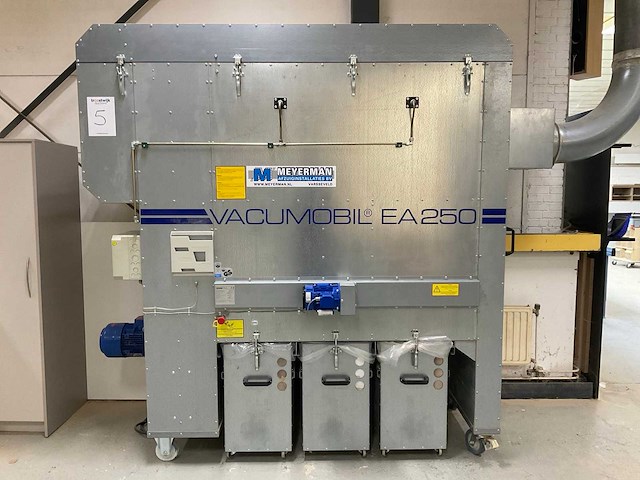 2007 höcker polytechnik vacumobil ea250-5a-r filter afzuiginstallatie - afbeelding 1 van  6