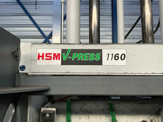 2007 hsm v-press 1160 plus afvalpers - afbeelding 9 van  10
