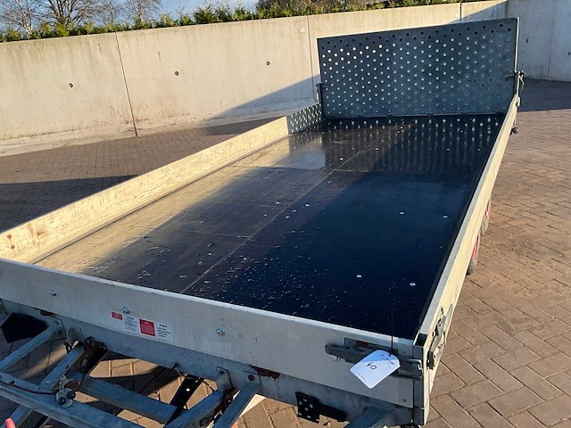 2007 humbaur hmba-2032 807.a10 multitransporter aanhangwagen - afbeelding 8 van  11