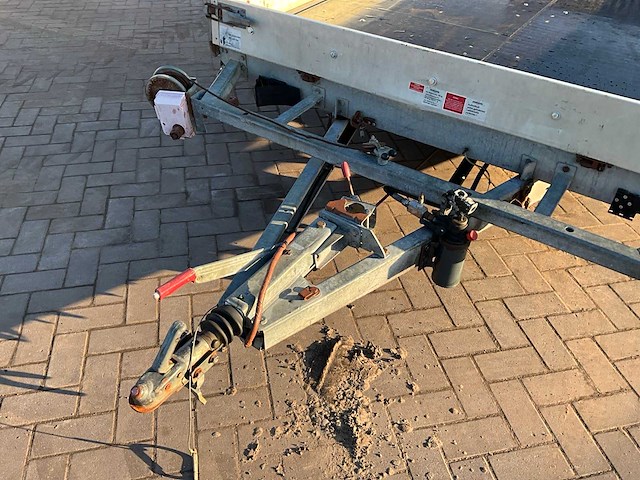 2007 humbaur hmba-2032 807.a10 multitransporter aanhangwagen - afbeelding 9 van  11