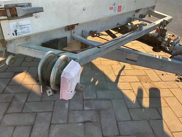 2007 humbaur hmba-2032 807.a10 multitransporter aanhangwagen - afbeelding 10 van  11