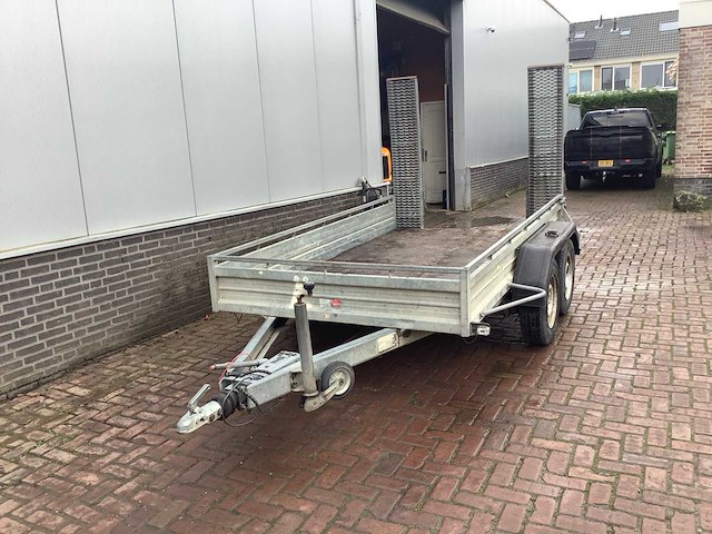 2007 humbaur hs2000 machine transporter aanhangwagen - afbeelding 1 van  7