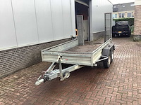 2007 humbaur hs2000 machine transporter aanhangwagen - afbeelding 1 van  7
