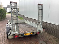 2007 humbaur hs2000 machine transporter aanhangwagen - afbeelding 3 van  7