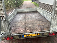 2007 humbaur hs2000 machine transporter aanhangwagen - afbeelding 4 van  7