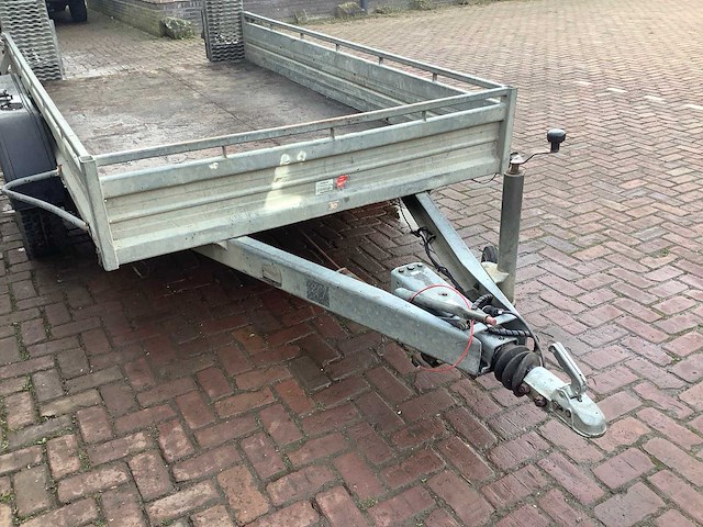 2007 humbaur hs2000 machine transporter aanhangwagen - afbeelding 6 van  7