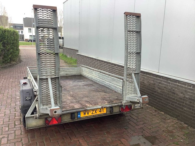 2007 humbaur hs2000 machine transporter aanhangwagen - afbeelding 7 van  7