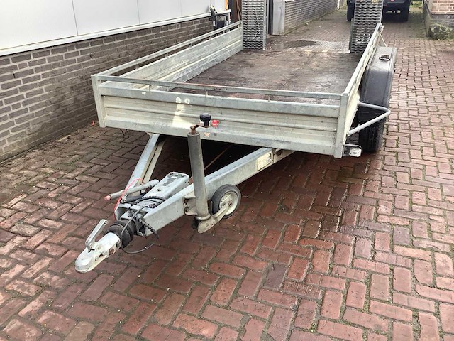 2007 humbaur hs2000 machine transporter aanhangwagen - afbeelding 2 van  4