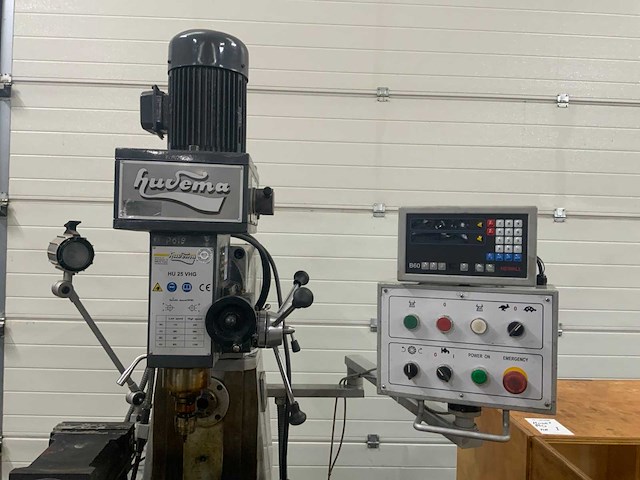 2007 huvema hu 25 vhg horizontale/ verticale freesmachine - afbeelding 9 van  16