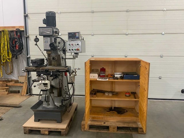 2007 huvema hu 25 vhg horizontale/ verticale freesmachine - afbeelding 1 van  16