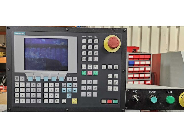 2007 huvema hu 400 x 850 cnc draaibank - afbeelding 2 van  7