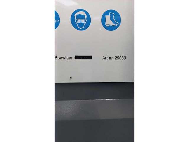 2007 huvema hu 400 x 850 cnc draaibank - afbeelding 5 van  7