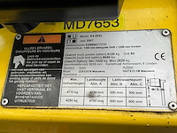 2007 hyster e4.50xl elektrische vorkheftruck - afbeelding 16 van  22
