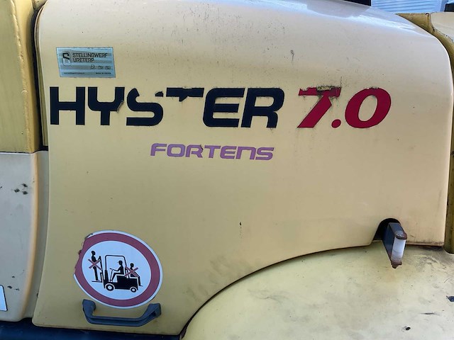 2007 hyster h7.0ft vorkheftruck - afbeelding 9 van  23