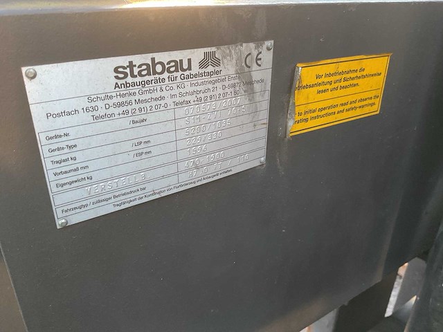 2007 hyster h7.0ft vorkheftruck - afbeelding 17 van  22