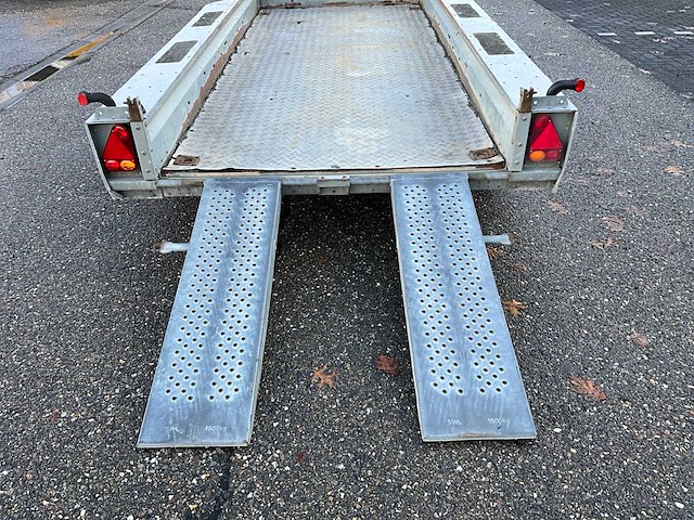 2007 ifor williams trailers gx125hd machinetransporter wz-bv-94 - afbeelding 8 van  17