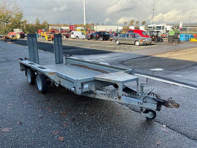 2007 ifor williams trailers gx125hd machinetransporter wz-bv-94 - afbeelding 15 van  17