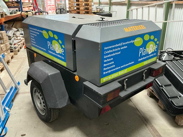 2007 ingersoll rand w902 mobiele compressor - afbeelding 9 van  14
