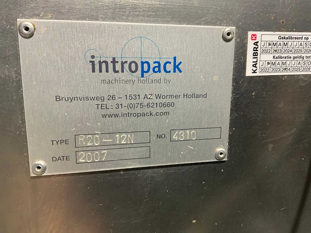 2007 intropack galaxy r20-12n afvulmachine linear 2-kops (c) - afbeelding 6 van  8