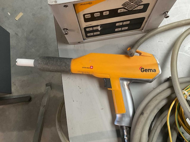 2007 itw gema ag optiflex besturingsunit met pistool tbv poedercoating - afbeelding 2 van  5