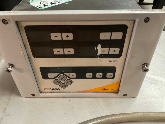 2007 itw gema ag optiflex besturingsunit met pistool tbv poedercoating - afbeelding 3 van  5