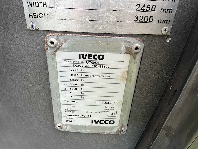 2007 iveco euromidi camper - afbeelding 70 van  72