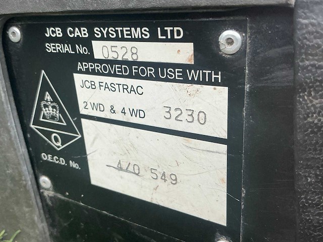 2007 jcb 3230 fastrac vierwielaangedreven landbouwtractor - afbeelding 21 van  47