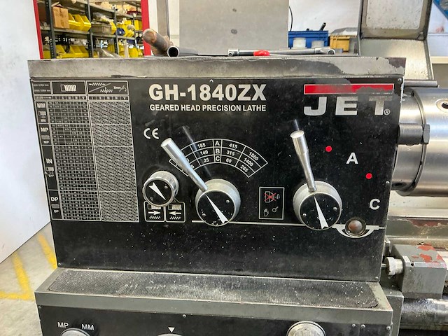 2007 jet gh-1840zx universele draaibank - afbeelding 15 van  17
