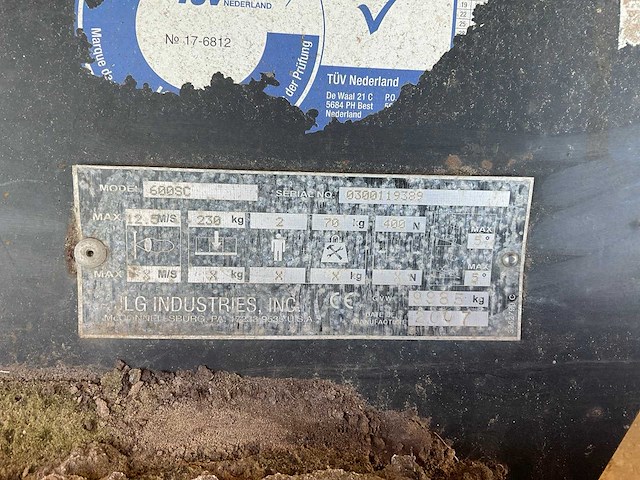 2007 jlg 600sc hoogwerker - afbeelding 3 van  11