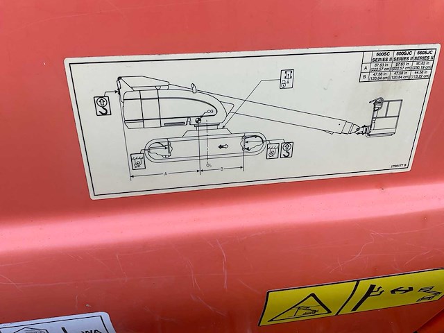 2007 jlg 660 sjc hoogwerker - afbeelding 6 van  15