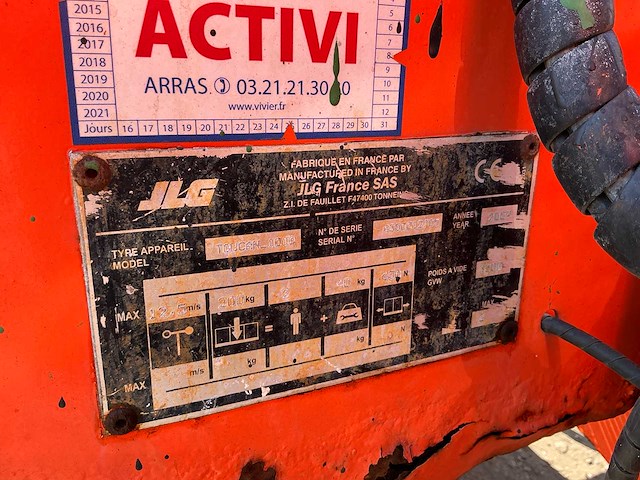 2007 jlg toucan1010 hoogwerker - afbeelding 2 van  12
