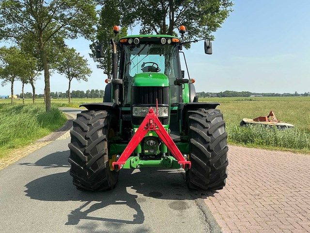 2007 john deere 7530 premium vierwielaangedreven landbouwtractor - afbeelding 2 van  2