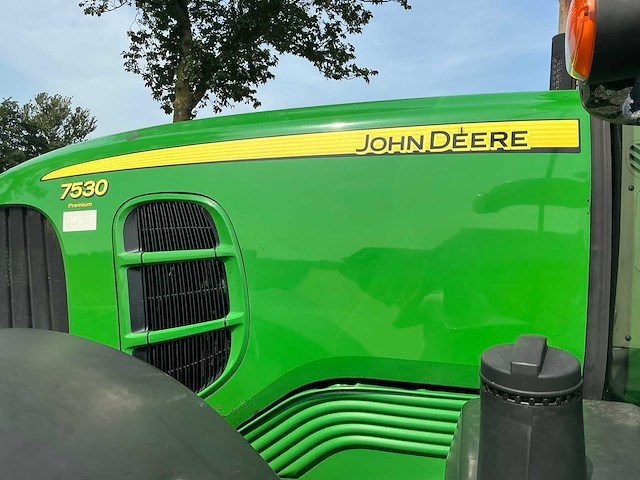 2007 john deere 7530 premium vierwielaangedreven landbouwtractor - afbeelding 14 van  34