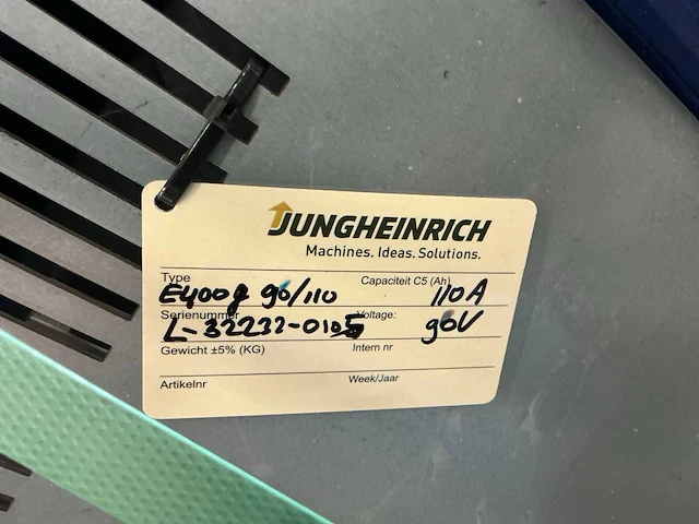 2007 jungheinrich efg z 60 vorkheftruck - afbeelding 29 van  36