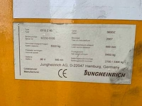 2007 jungheinrich efg z 60 vorkheftruck - afbeelding 30 van  36