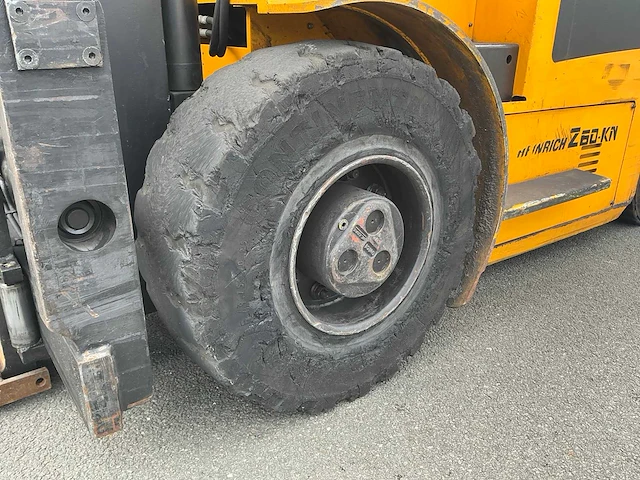 2007 jungheinrich efg z 60 vorkheftruck - afbeelding 4 van  36