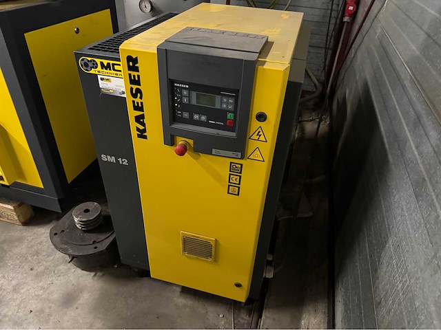 2007 kaeser sm12 schroefcompressor - afbeelding 2 van  7