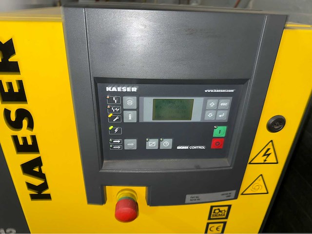 2007 kaeser sm12 schroefcompressor - afbeelding 3 van  7