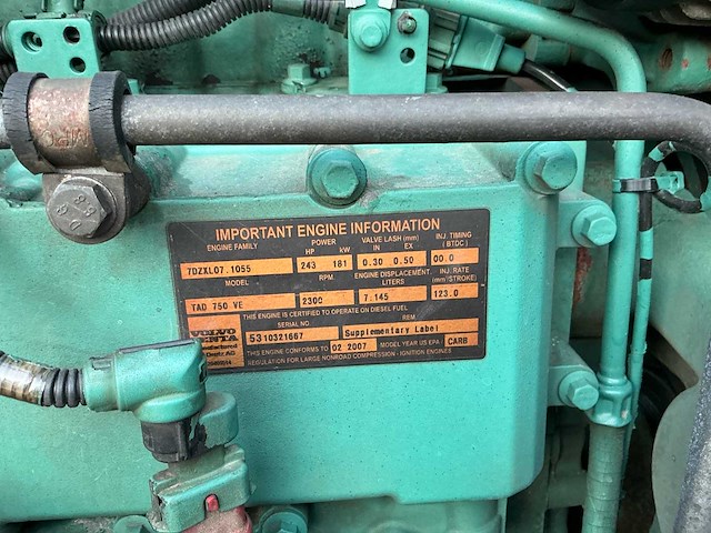 2007 kalmar dce 160-12 vorkheftruck - afbeelding 36 van  37