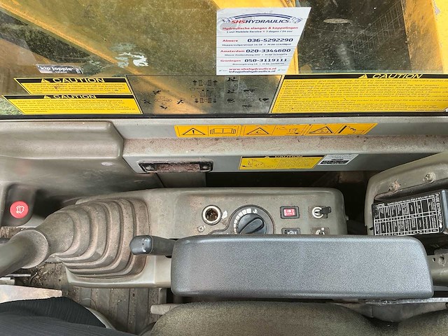 2007 kato hd308 rupsgraafmachine - afbeelding 9 van  21