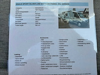2007 knaus r05 renault camper - afbeelding 13 van  29