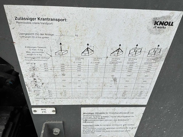 2007 knoll 400 k-3 spaander transporteur - afbeelding 2 van  11