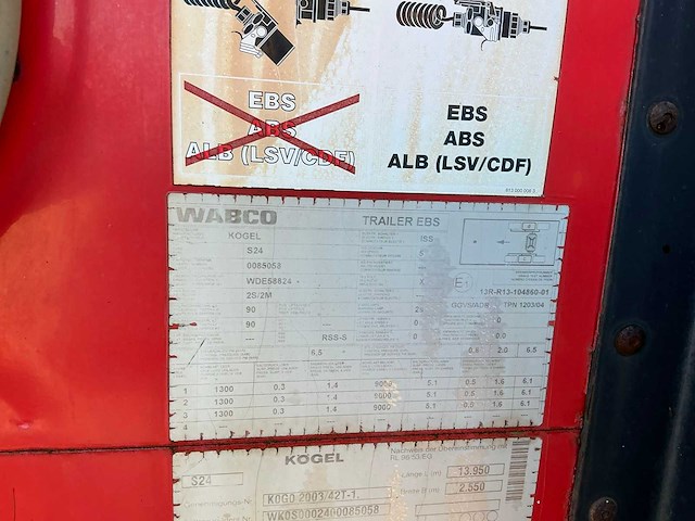 2007 koegel s24 oplegger - afbeelding 8 van  24