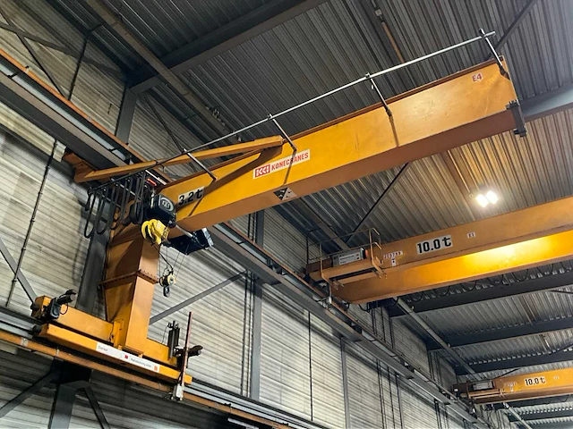 2007 konecranes 3,2t wandloopkraan - afbeelding 1 van  6
